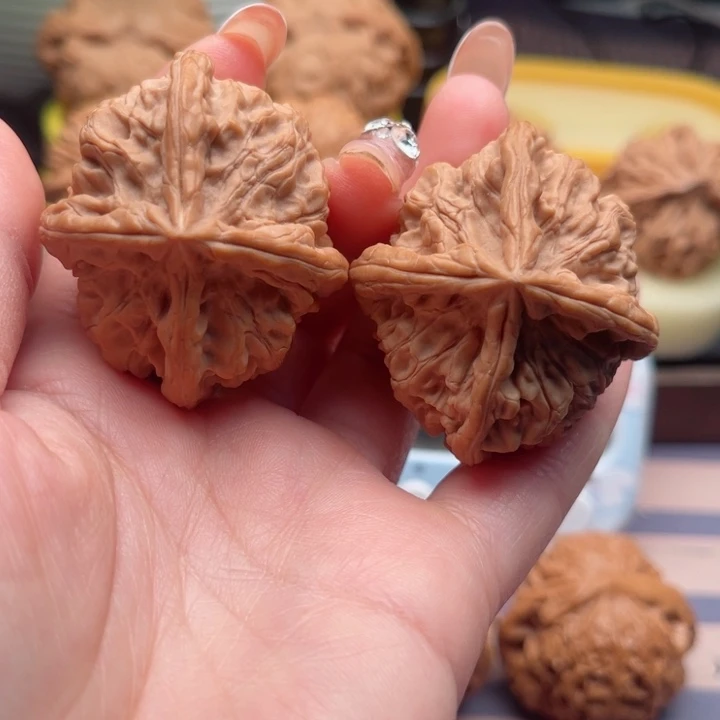 吊坠文玩核桃文玩核桃把件45四棱