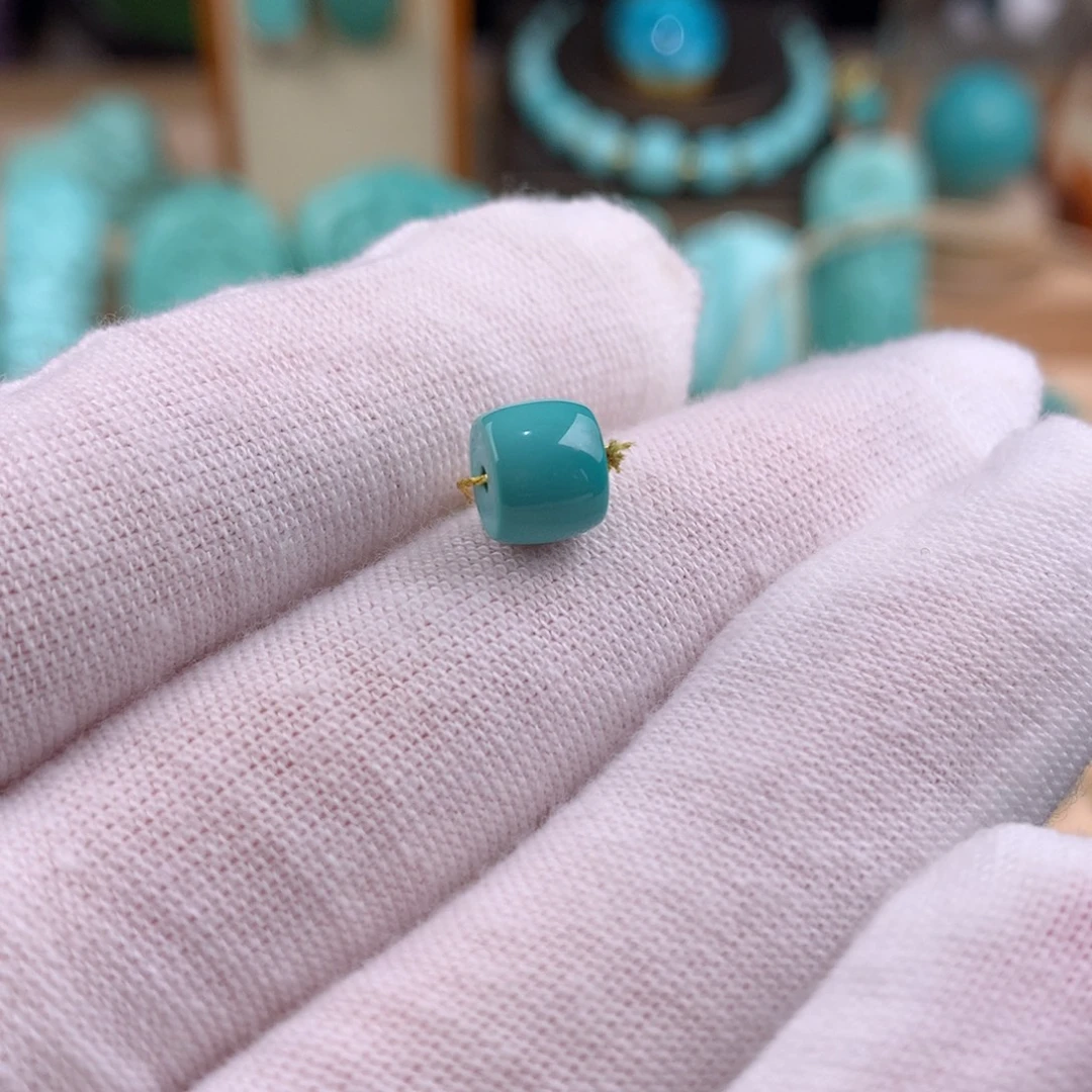 绿松石未镶嵌直切卡7.5