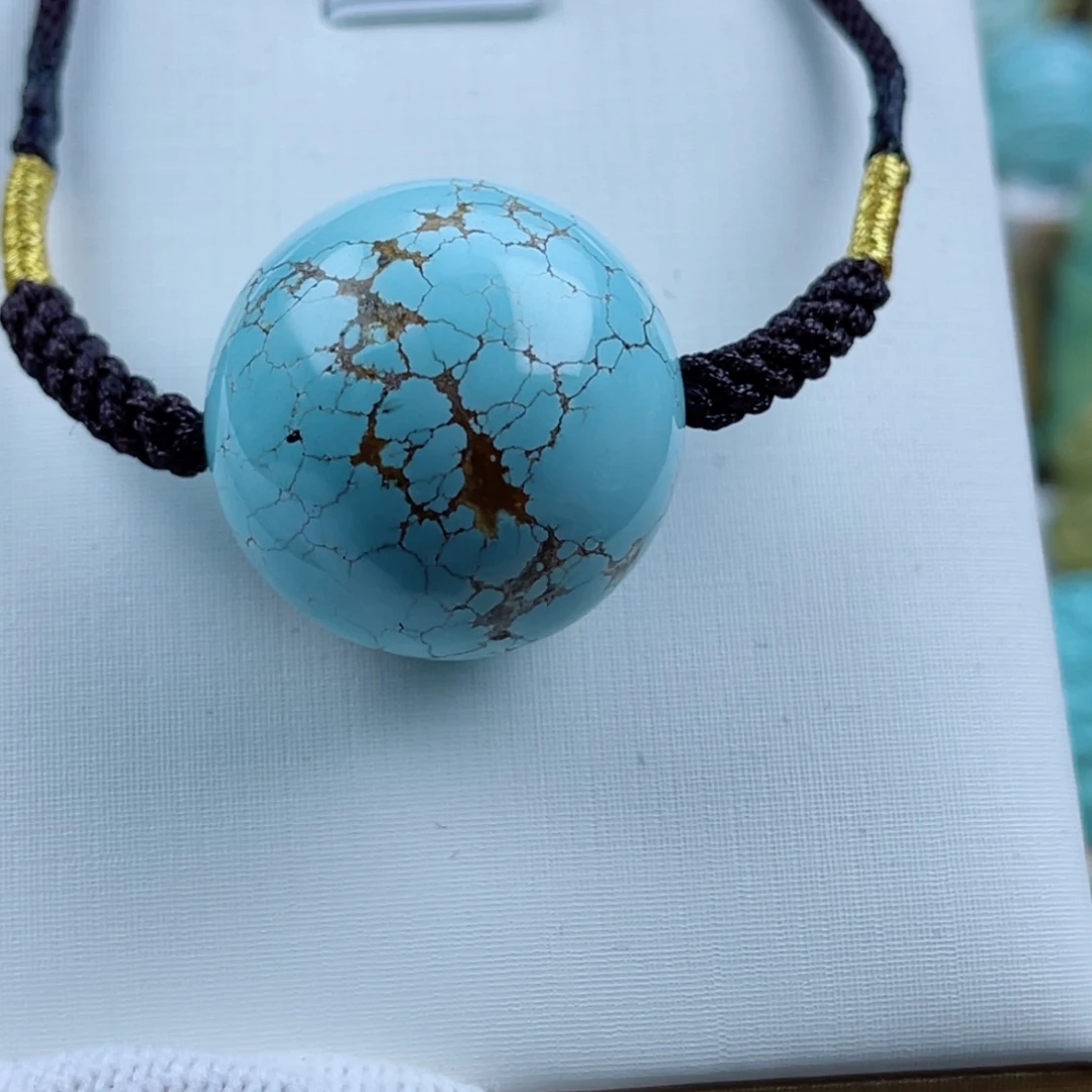 绿松石未镶嵌珠宝奇石26mm