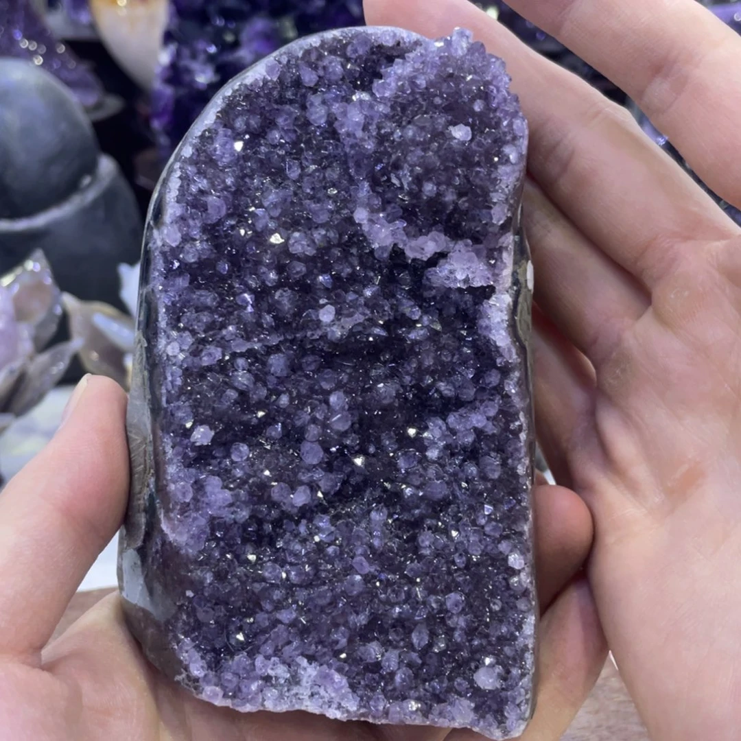未镶嵌珠宝半成品紫晶