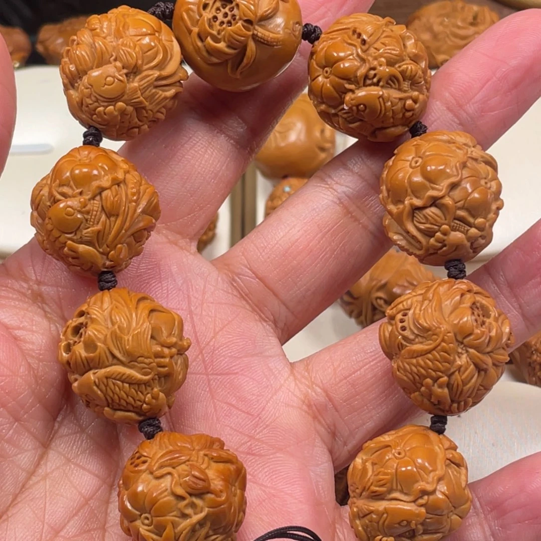 手串/手链橄榄核金玉满堂橄榄核手串