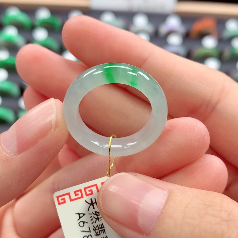 【闪购商品】未镶嵌戒指翡翠15号