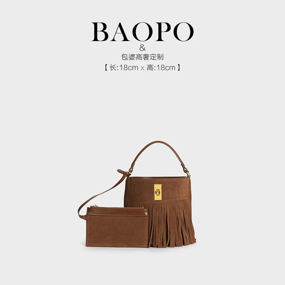 时尚手提8R737焦糖色轻奢斜挎女包