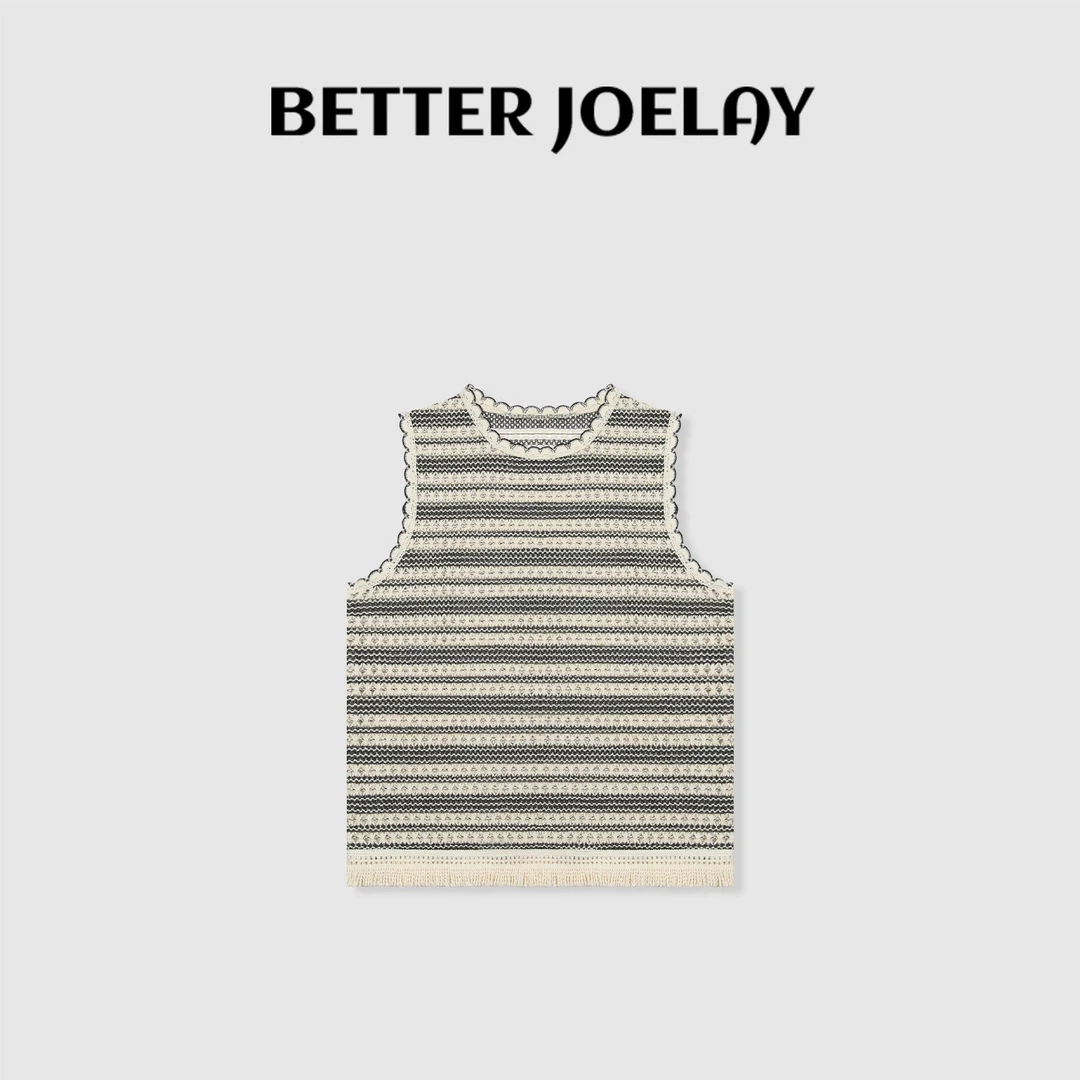 BETTERJOELAY -【清风派对】时尚吊带背心百搭气质休闲风GG0269
