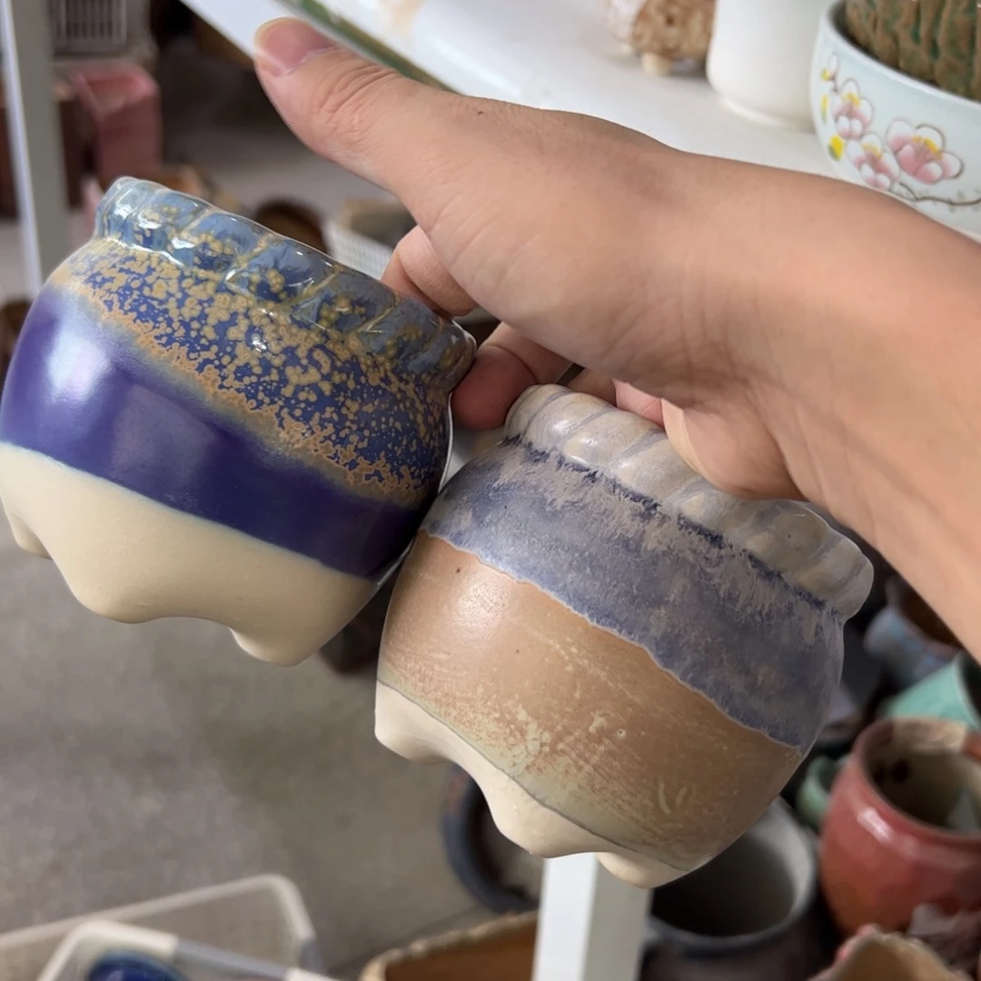 陶瓷多肉小花盆@@