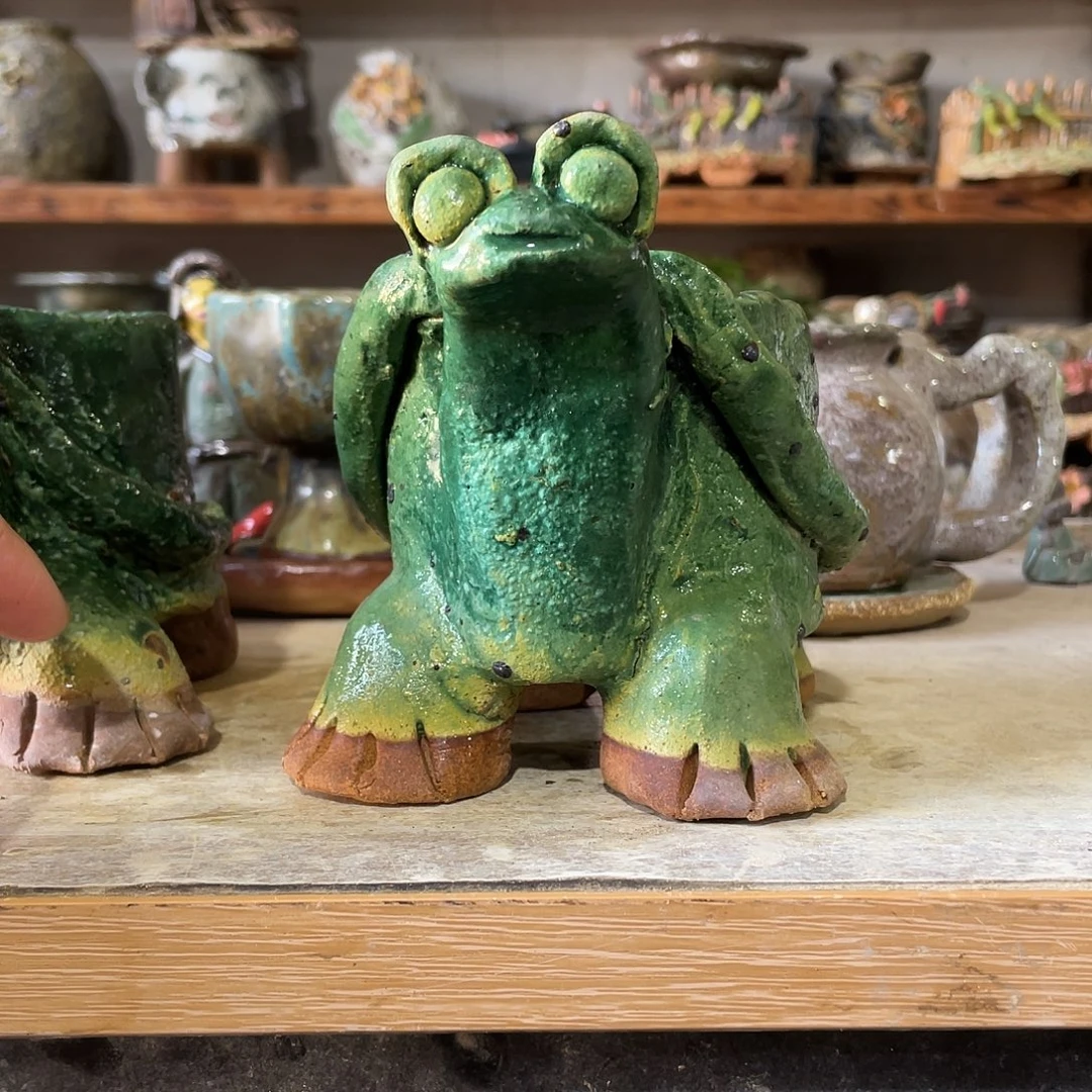 双11特价福利手工粗陶花盆