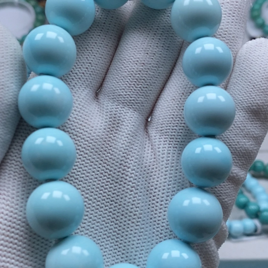 绿松石未镶嵌手串