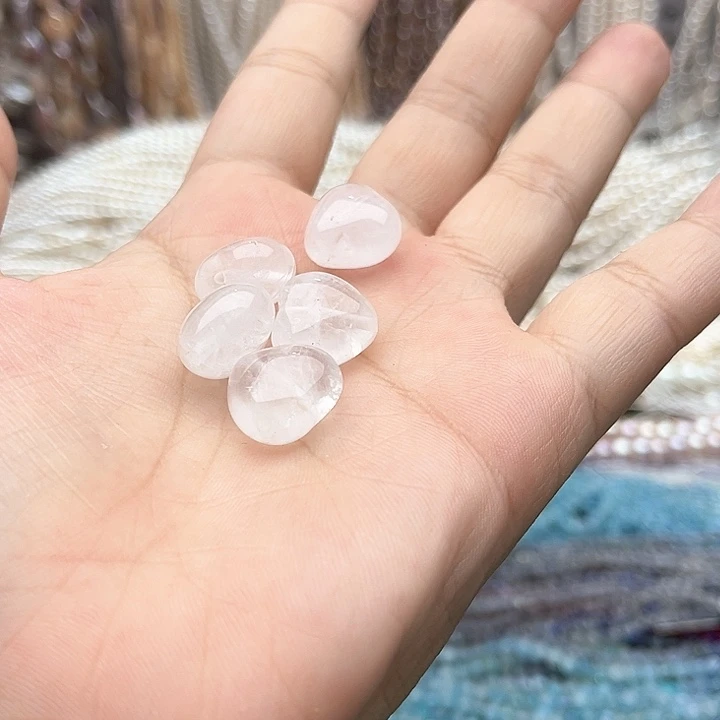 未镶嵌玛瑙/玉髓珠宝半成品5个15mm左右白阿塞屁桃