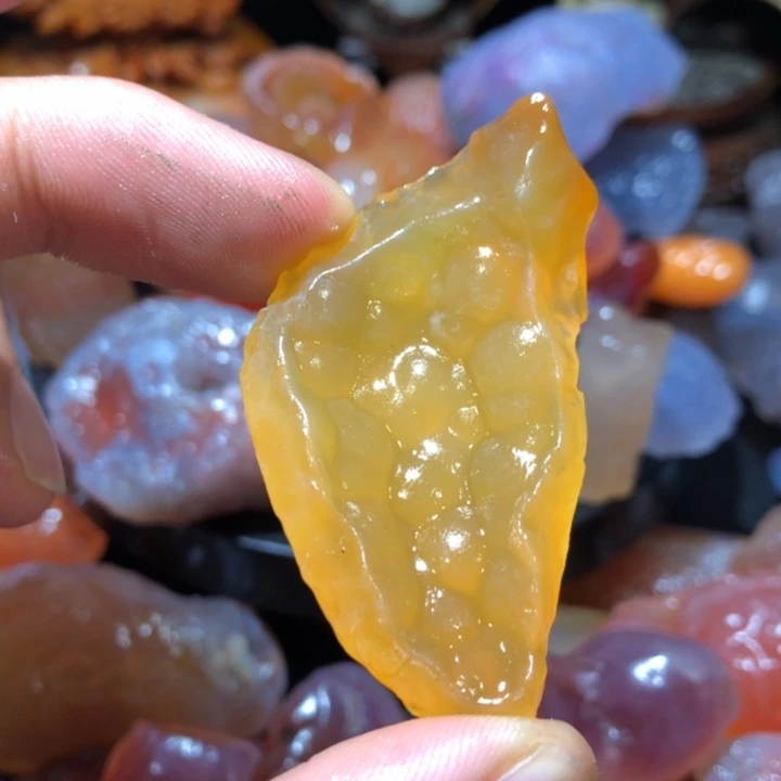 玛瑙/玉髓合金挂件