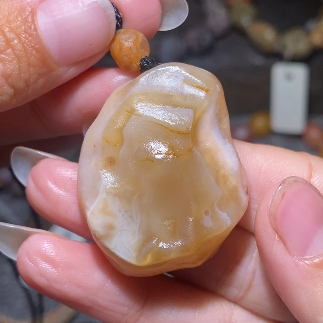 未镶嵌玛瑙/玉髓珠宝半成品