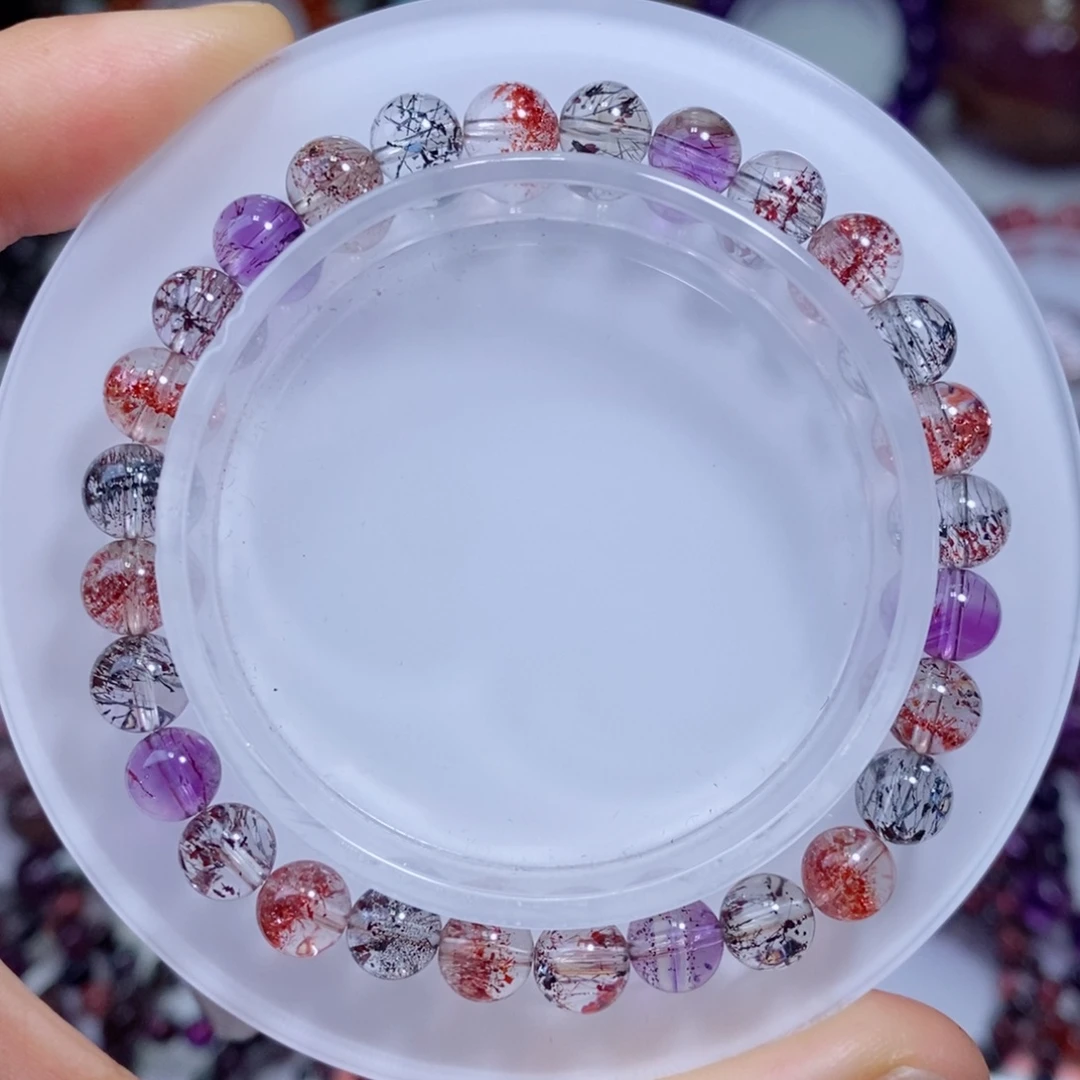 水晶手串未镶嵌毒液