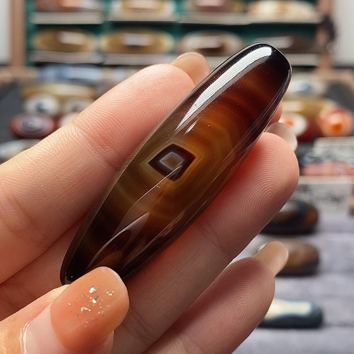 玛瑙/玉髓未镶嵌吊坠(不含链)