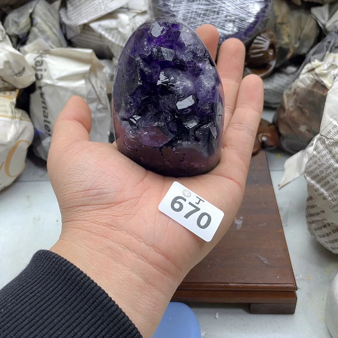 紫晶大型摆件（非配饰）未镶嵌
