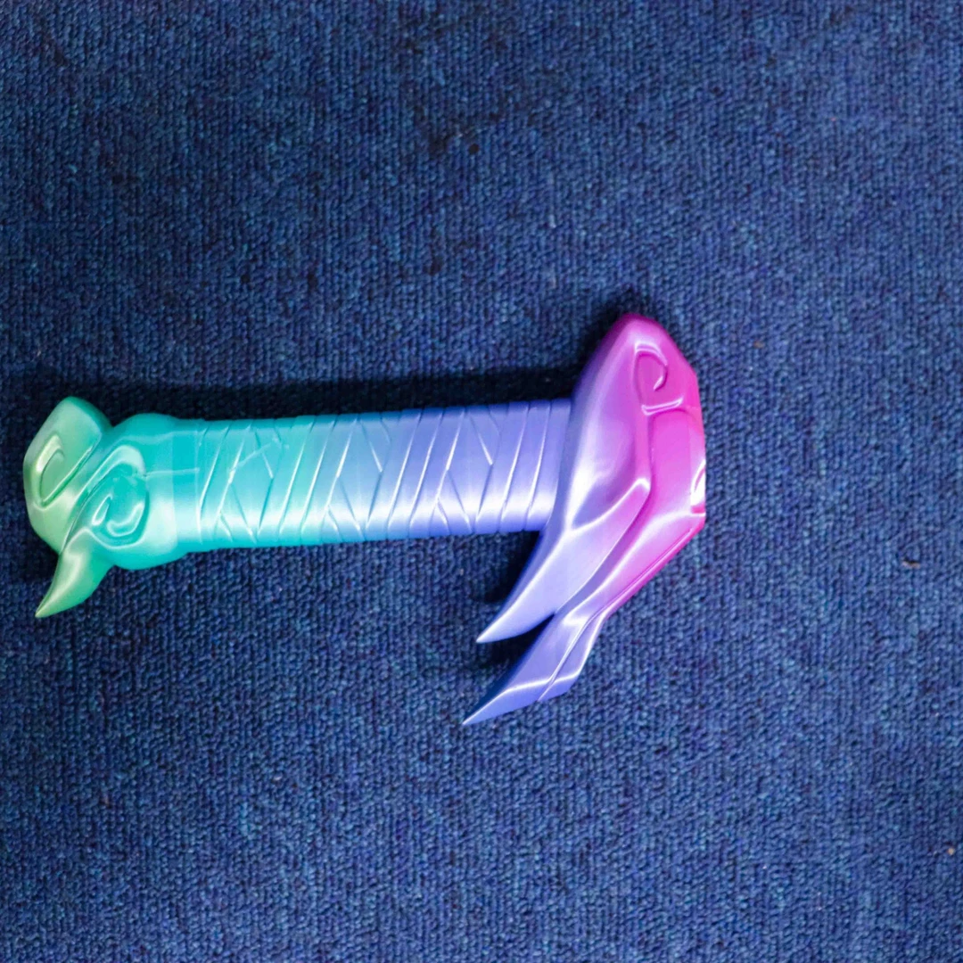网红3D打印质感疾风伸缩剑玩具