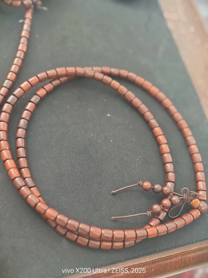 050紫檀桶珠长串