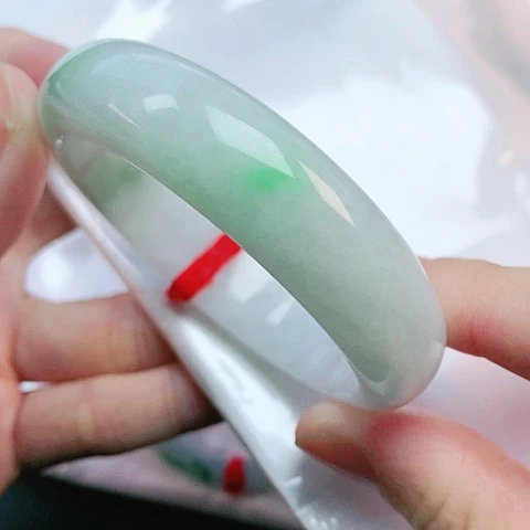 未镶嵌手镯翡翠53圈口000197