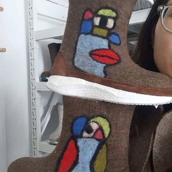 毕加索37拉链4层毛