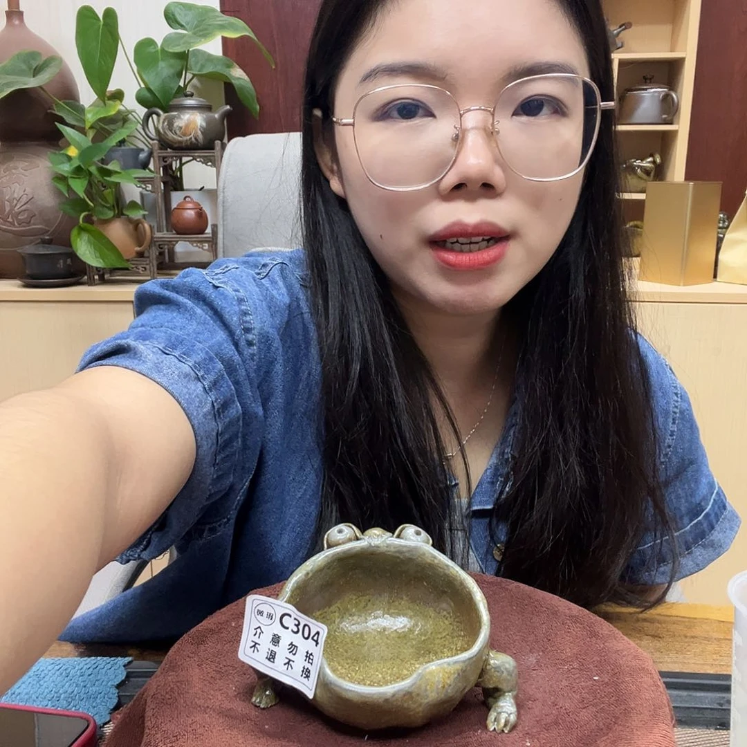 小***彤壶304老韩坭兴陶（0.0）微瑕吞天蛙