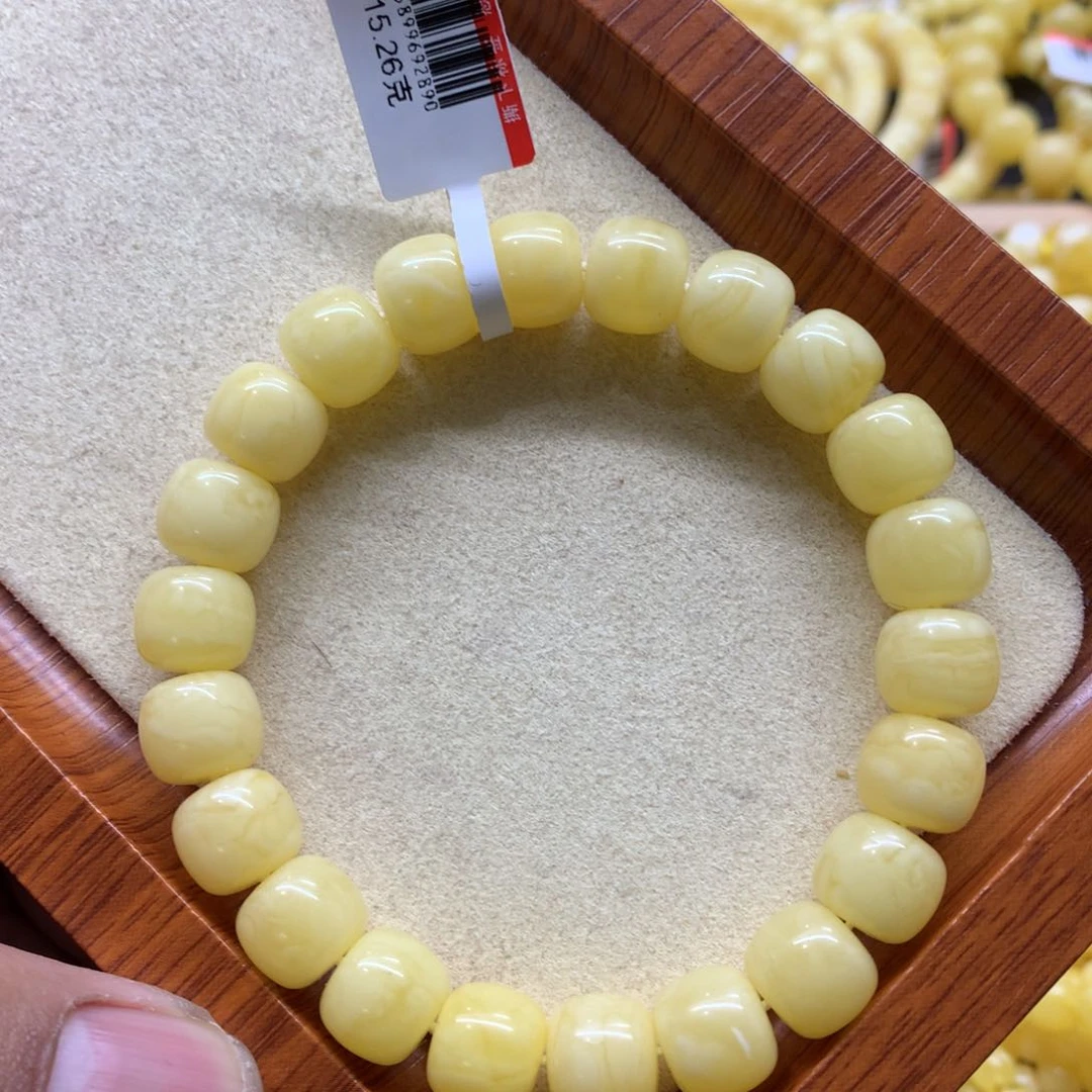 蜜蜡手链未镶嵌蜜蜡