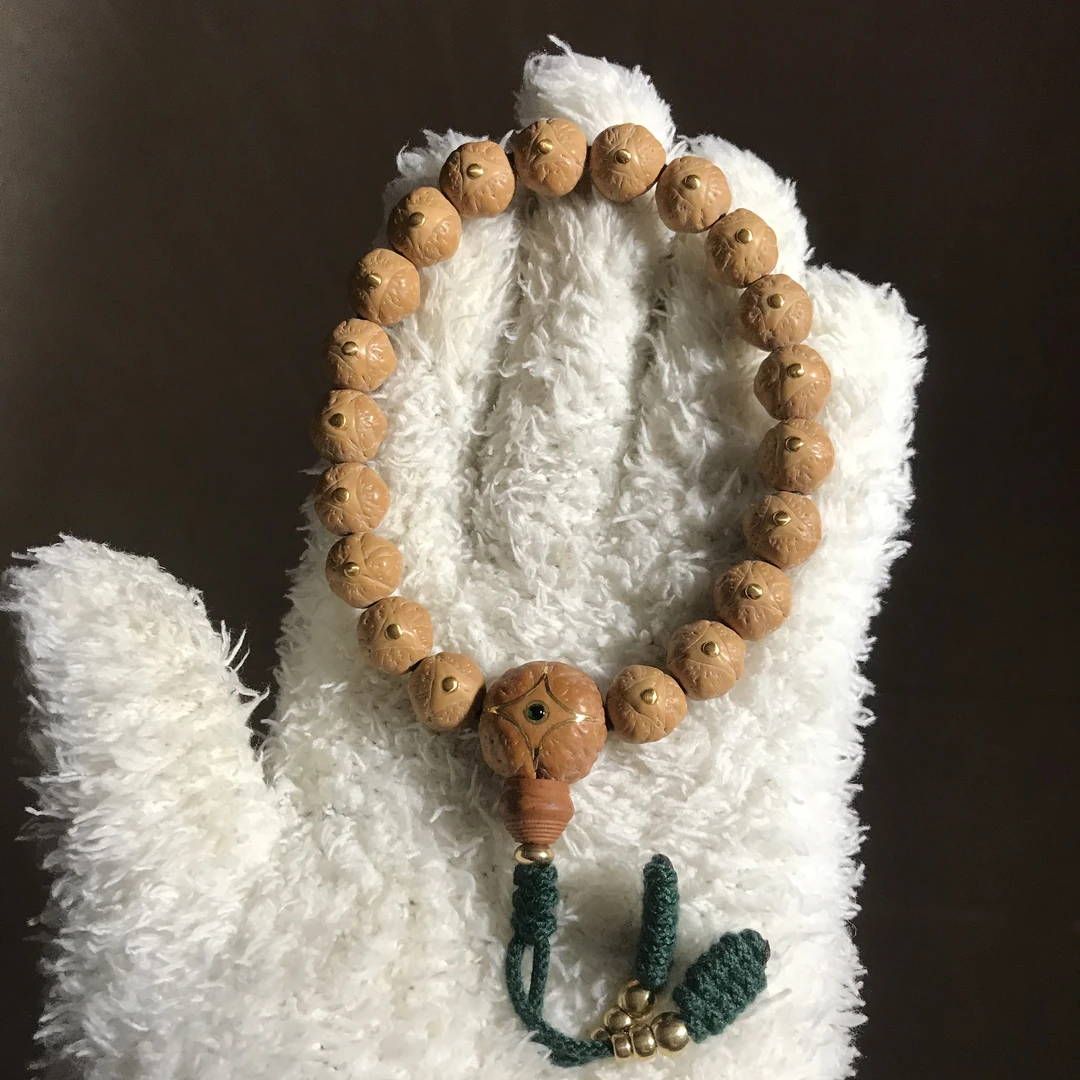 精品球龙1.2cm小龙眼菩提2.5金钉 球圆视觉 世间罕品