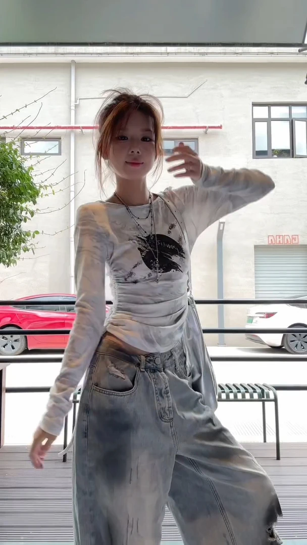 2025早秋新款时尚套装气质显瘦洋气休闲百搭性感辣妹长袖上衣长裤