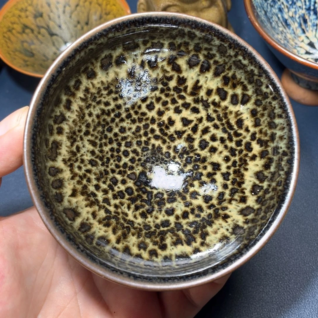 茶盏建盏手握泡茶主人杯