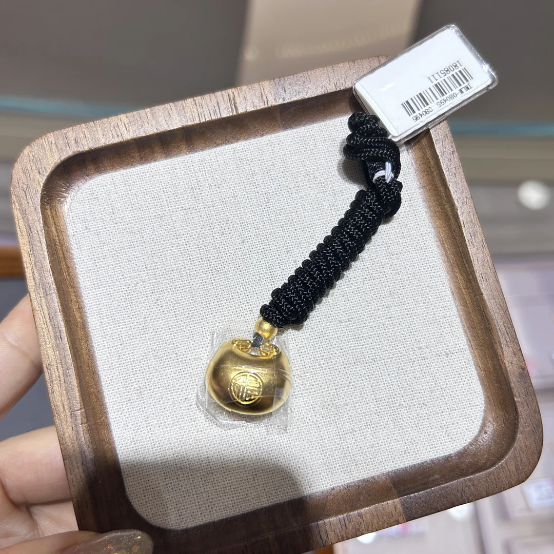 足金999胖福吊坠10.2克