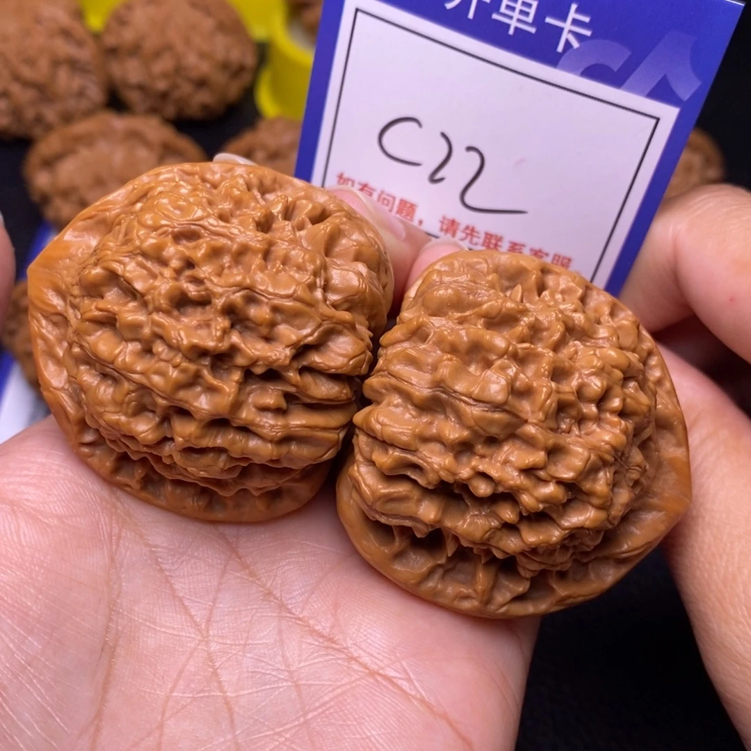 把件文玩核桃44官帽c22