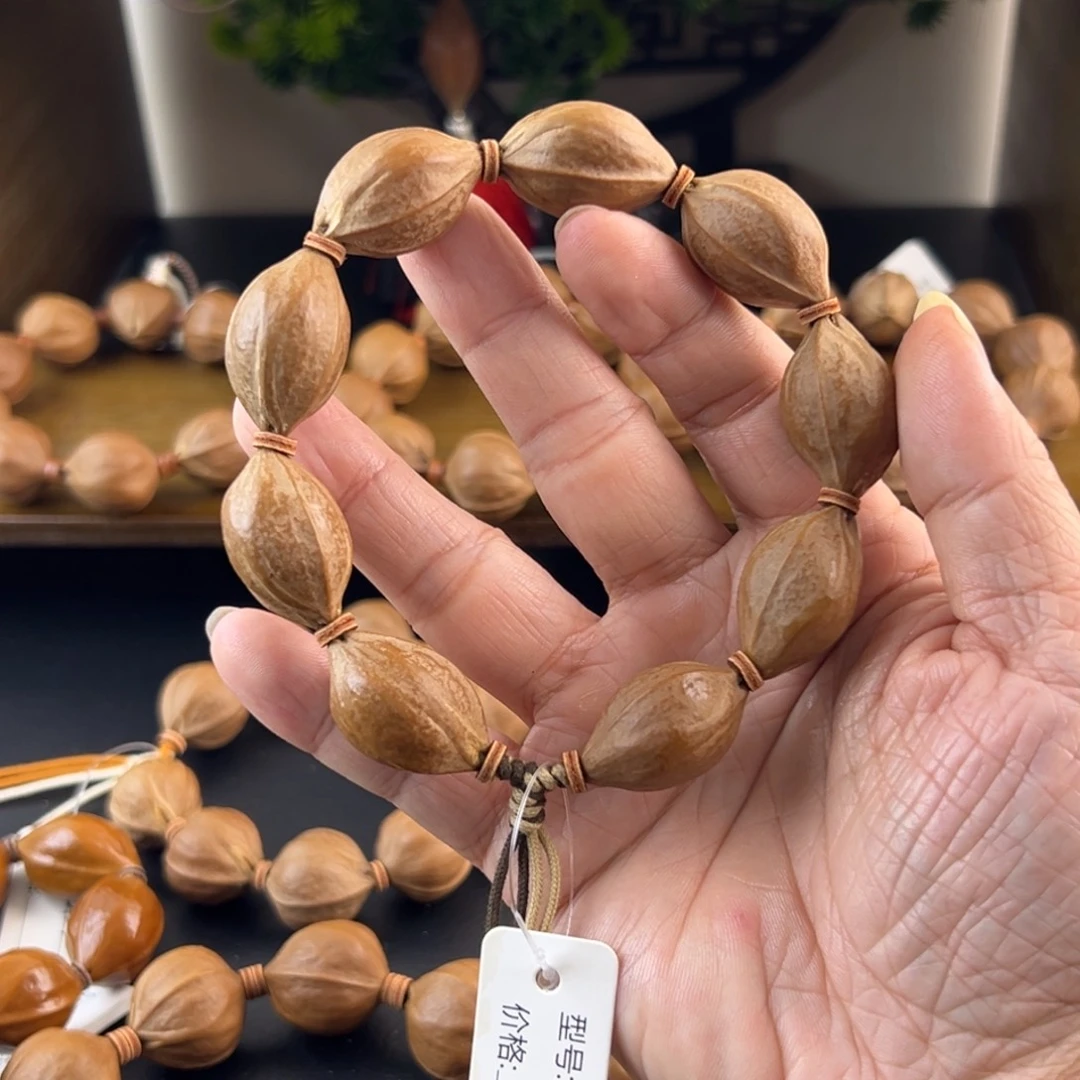 吊坠橄榄核梅林铁核老树核素串18.528