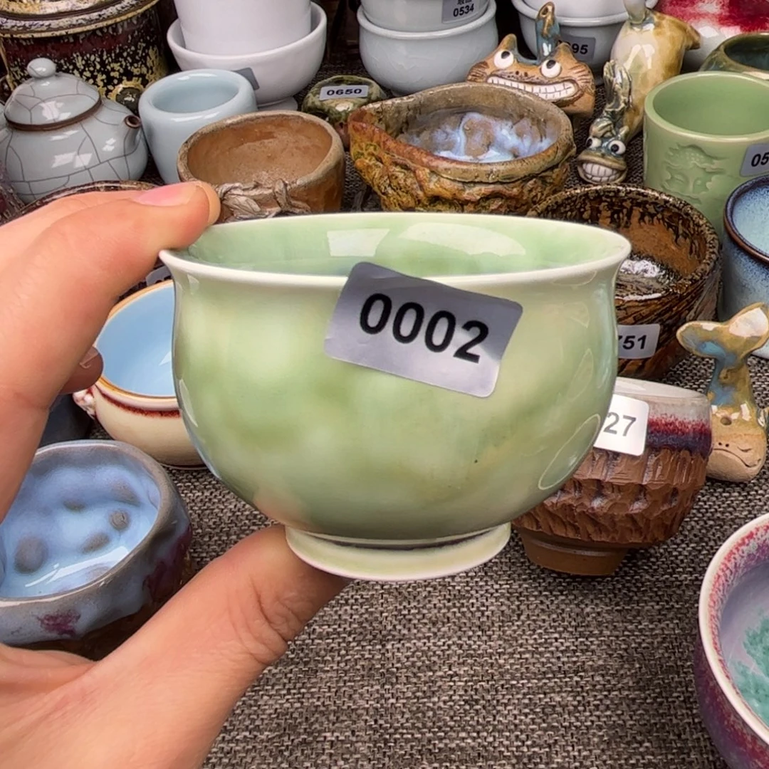 杯子钧瓷窑口自播原矿钧瓷15