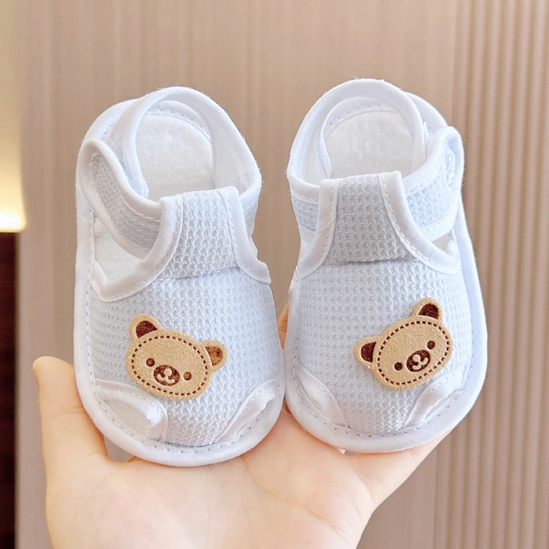 软底宝宝凉鞋夏季0一1岁婴儿鞋男透气防滑不掉鞋6-8-10月学步鞋女