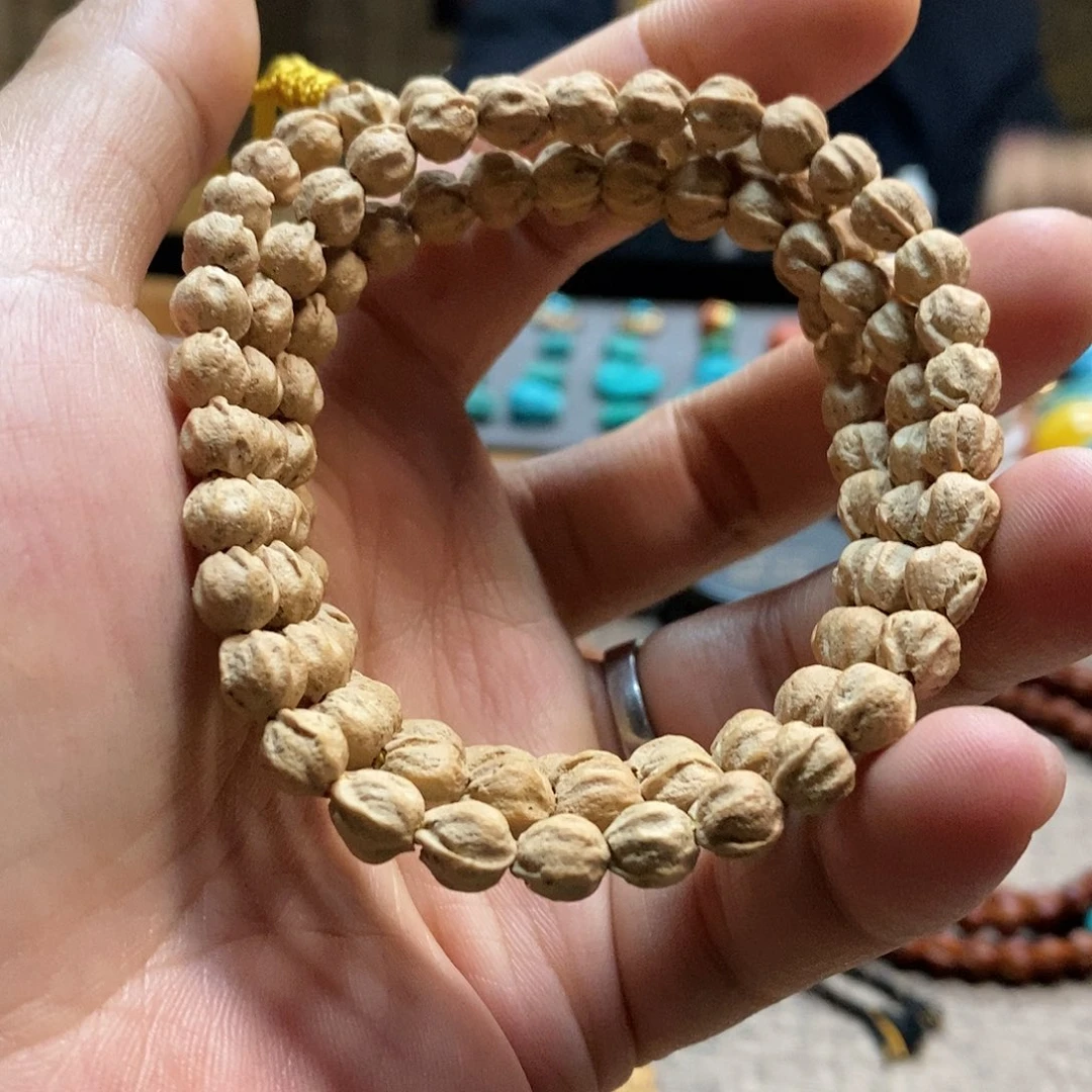 吊坠柏香籽/百香籽热振粉皮原桩莲花龙脊顺