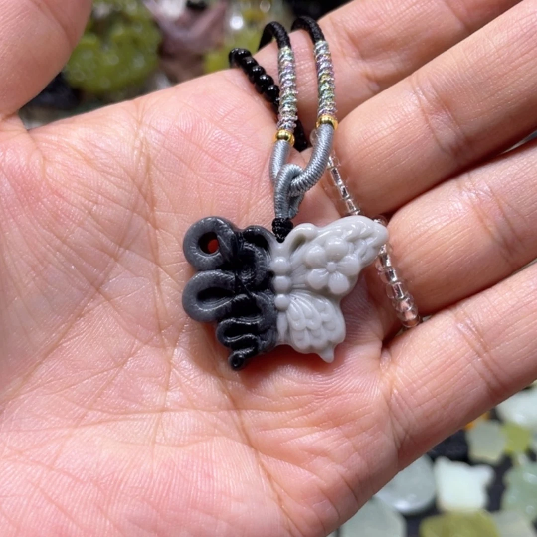 【闪购商品】岫玉未镶嵌颈饰93吊坠