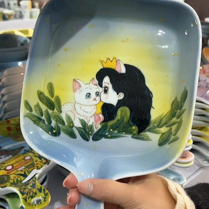 陶景德镇釉下手绘陶瓷