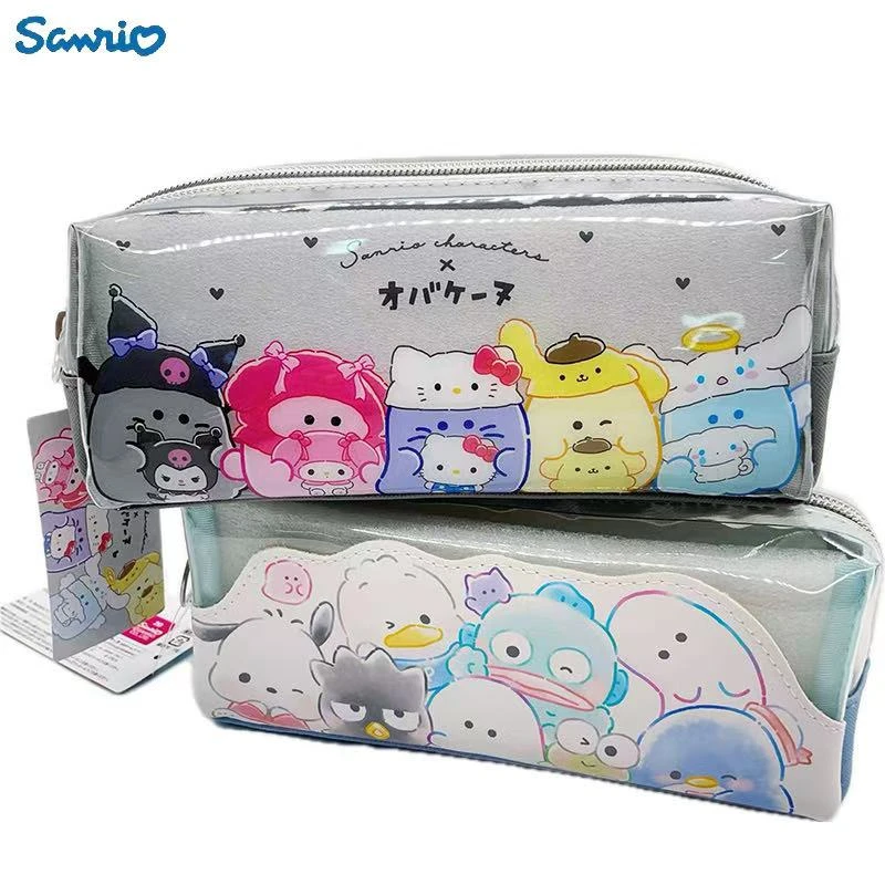 日本CRUX三丽鸥幽幽Q版限定款大容量双拉链学生可爱文具袋