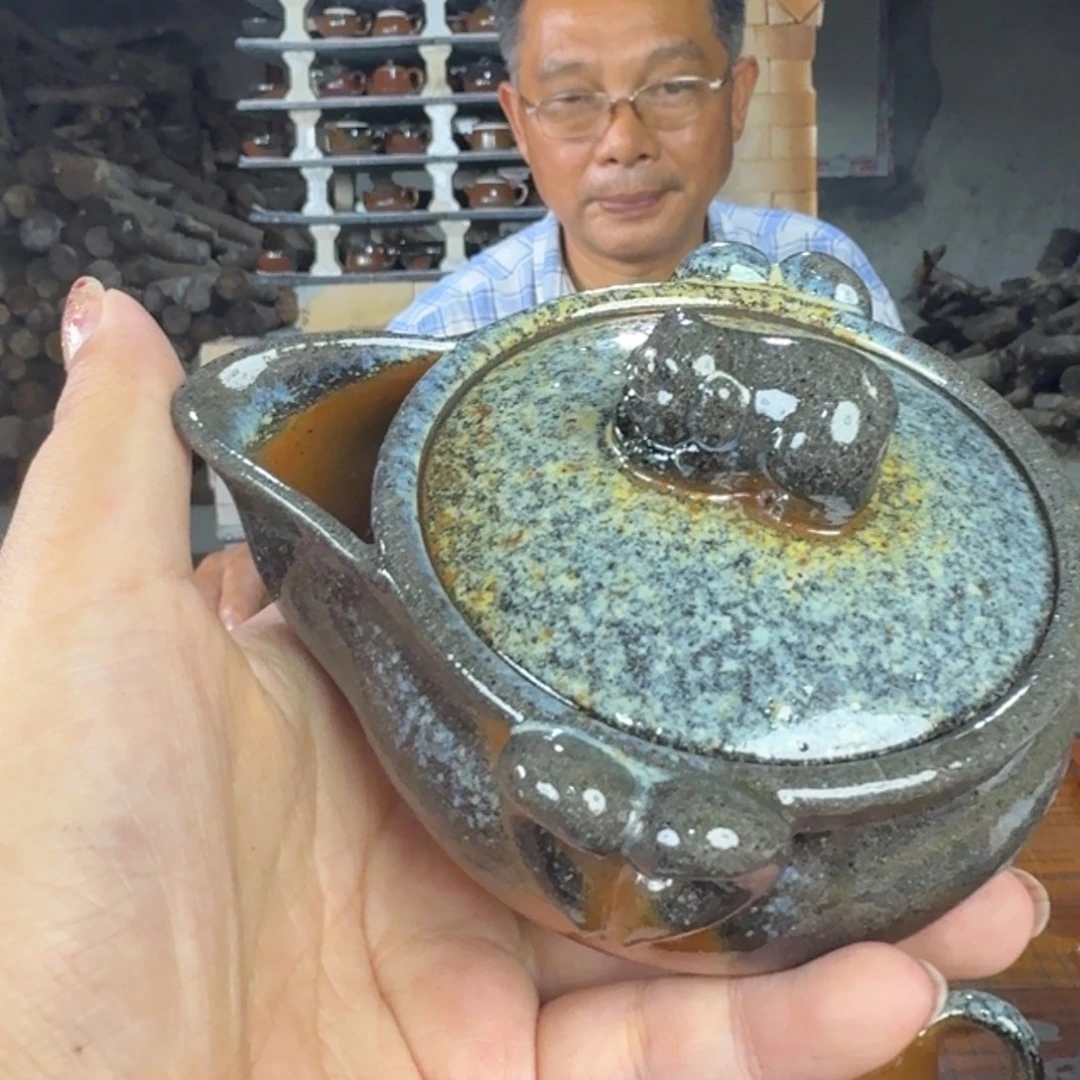 紫砂茶壶宜兴原矿底槽青