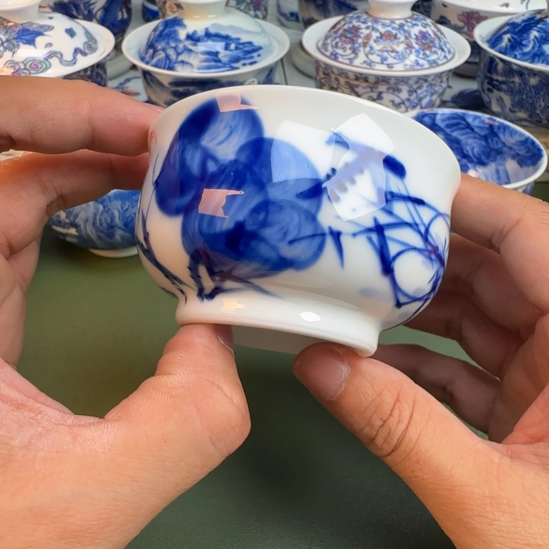 陶纯手工纯手绘茶具243