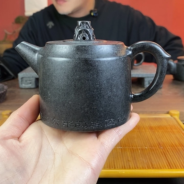 微微瑕莱州古青宝铎壶200cc