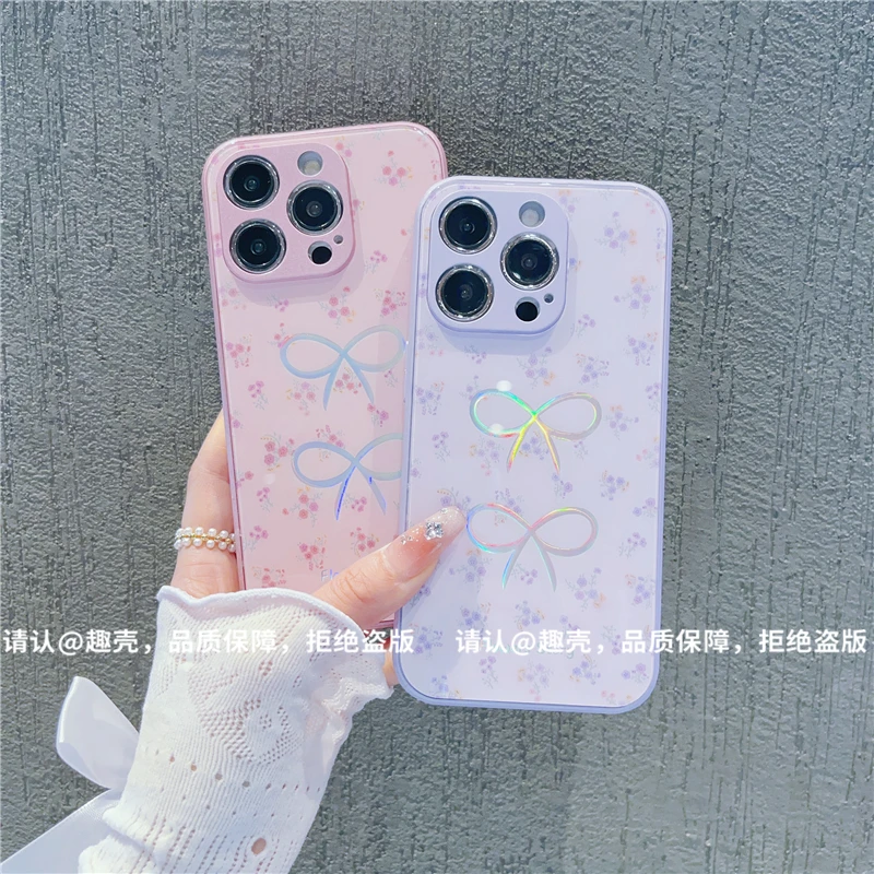 金属烫金玻璃壳适用苹果iPhone16/华为荣耀/OPPO/VIVO/小米手机壳