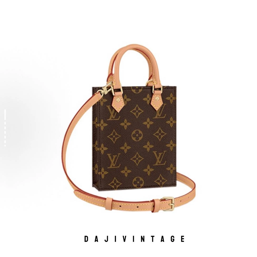 99新 LouisVuitton/路易威登 大吉中古/Lv老花新款琴谱mini斜挎包