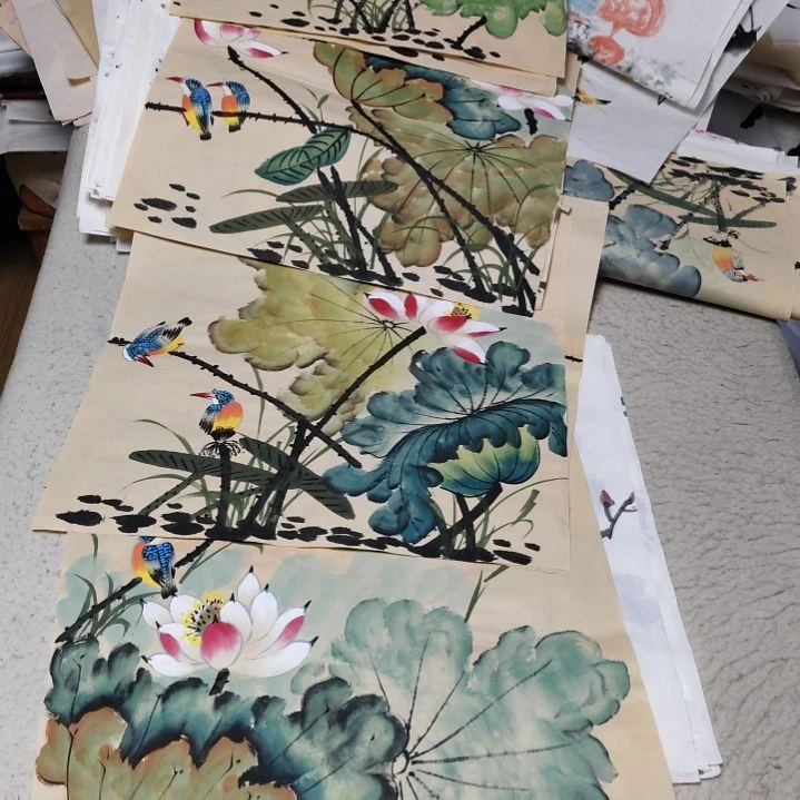 雁***国画国画花鸟花鸟国画