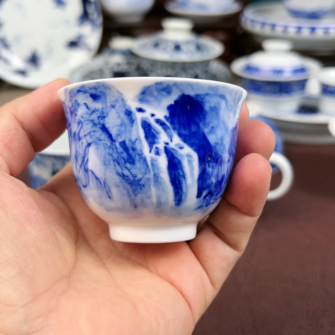杯子.*海景德镇陶瓷茶器