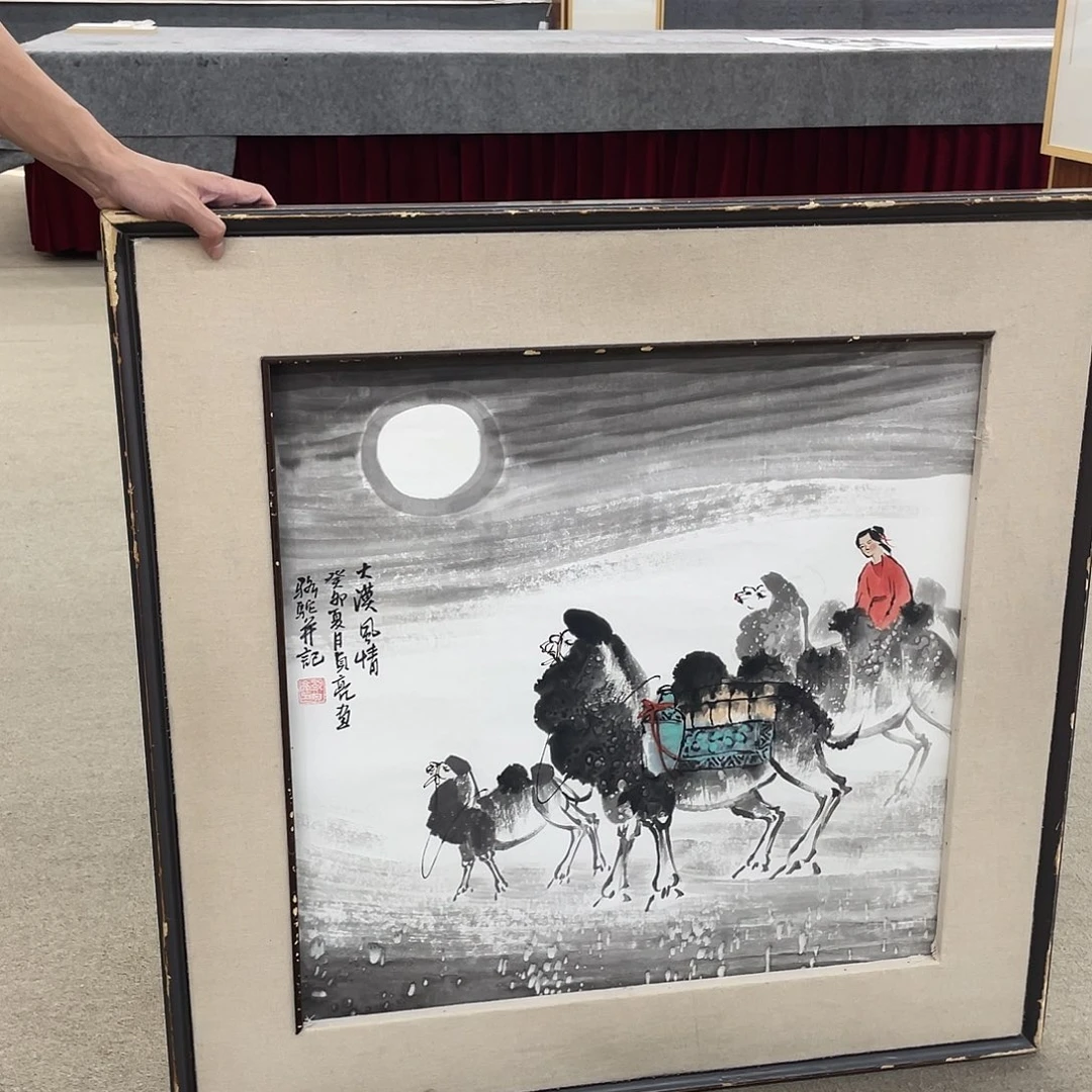 国画完成任务的第一反应是