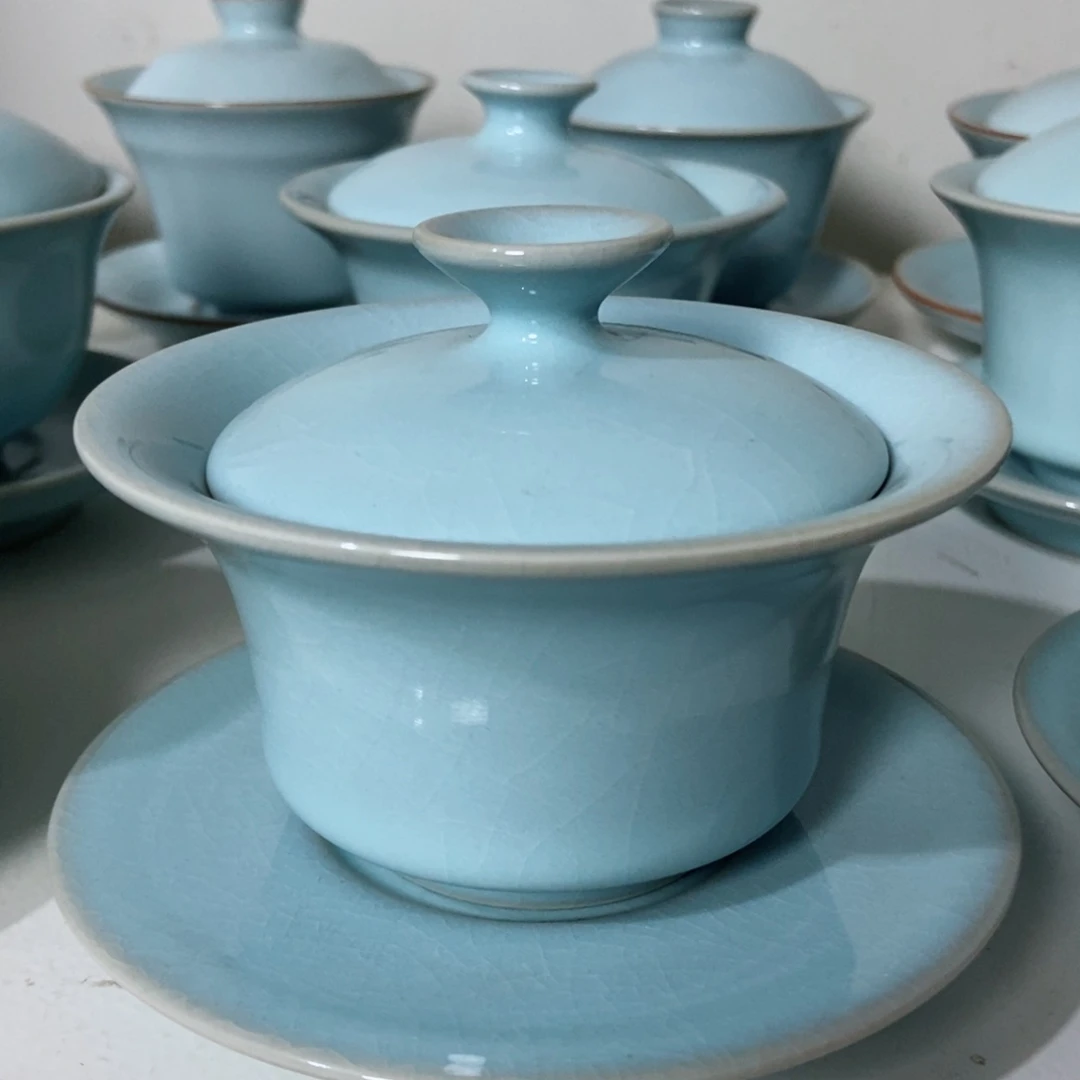 原产地原矿汝瓷～盖碗