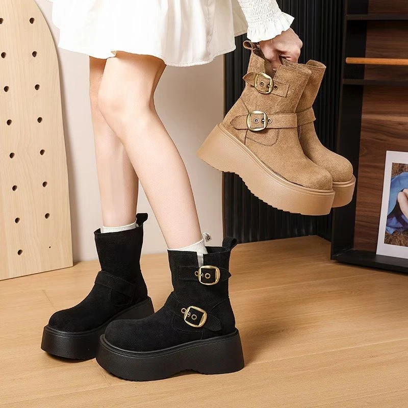 Q9春秋秋冬时尚百搭网红款女鞋