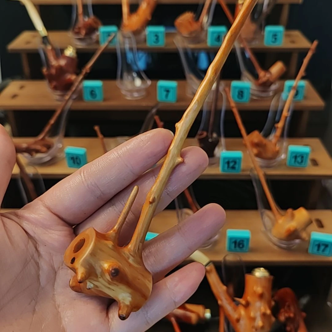 贵州檬子木烟斗一物一拍