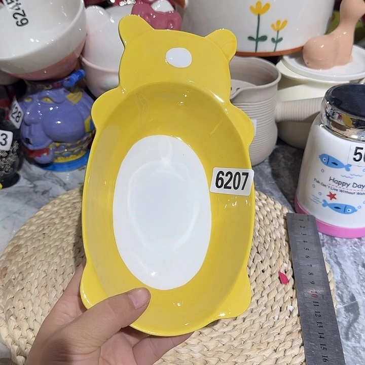 瓷片微瑕陶瓷满15包邮6207