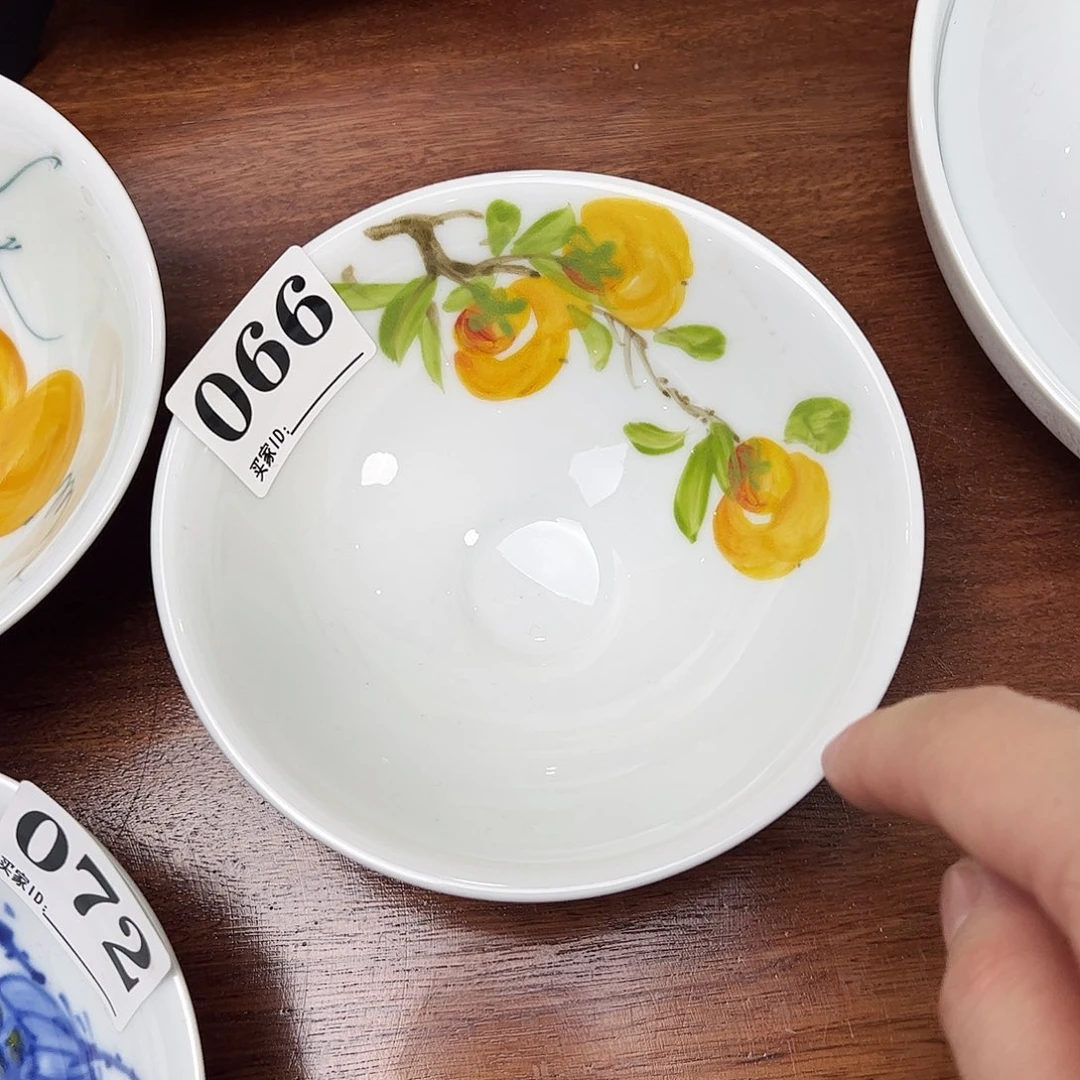 瓷片景德镇陶瓷手工手绘制作