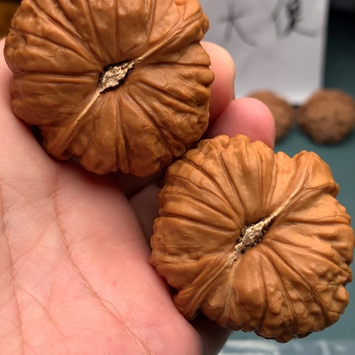 文玩核桃把件?****?南瓜79