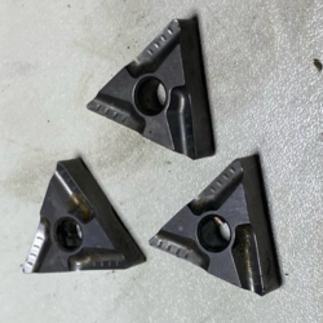 韩国特固克三角形开粗神器陶瓷超硬刀头TNMG160404R VF CT3000